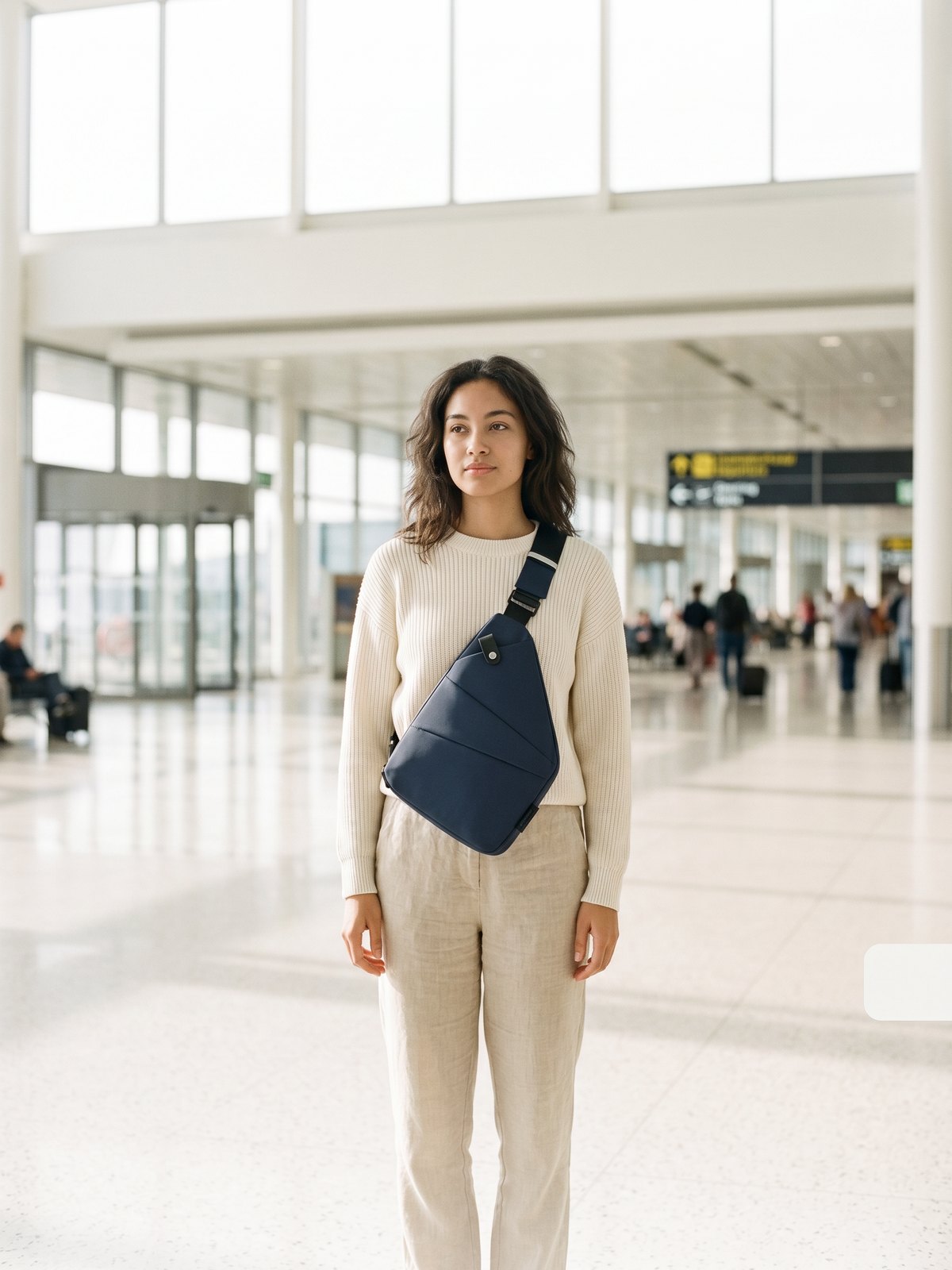 Orvulo anti-theft crossbody travel bag — DEPARTURE