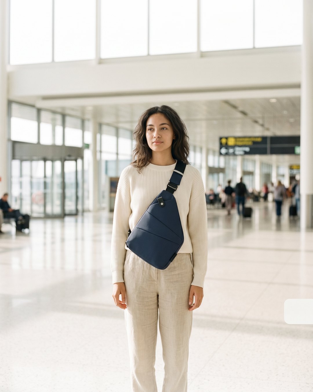 Orvulo anti-theft crossbody travel bag — DEPARTURE